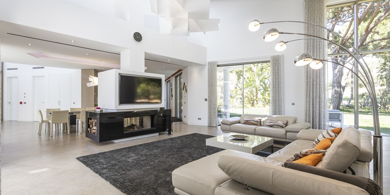 Luxury Open Plan Living Room Vacation Rental Algarve