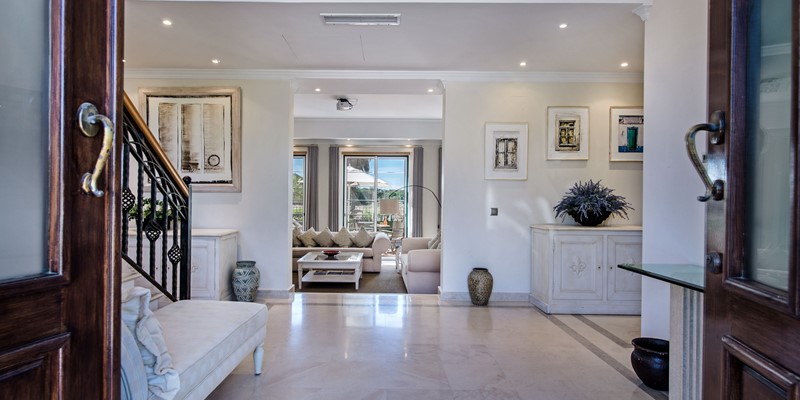 Holiday Villa In Algarve Entrance