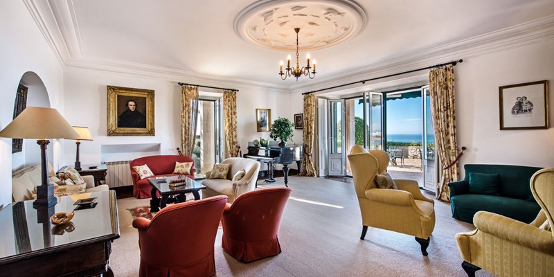 Living Room With A Sea View Ferragudo Holiday