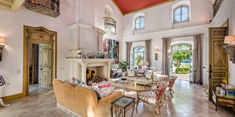 Fabulous Living Room In Luxury Algarve Vacation Villa