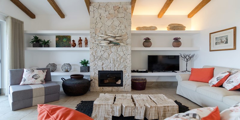 Comfortable Living Area In Holiday Villa Ferragudo
