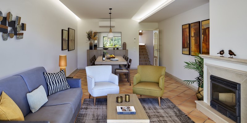Modern And Comfortable Living Room Vale Do Lobo Vacation Villa