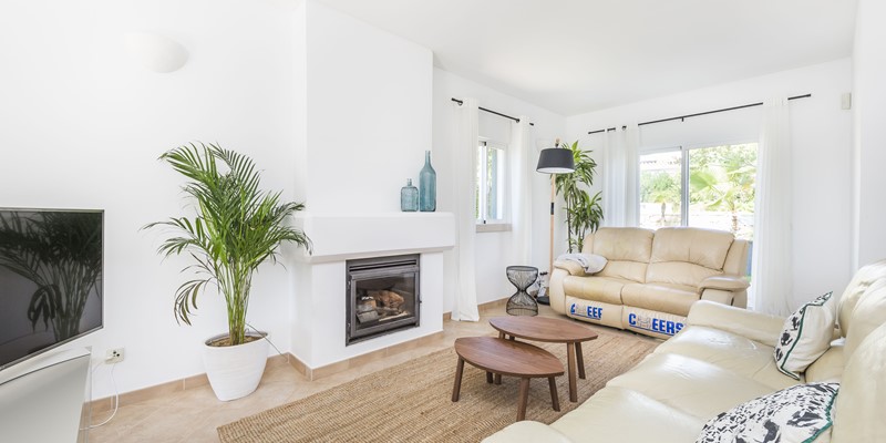 Comfortable Living Room Vale Do Lobo Sea View Villa For 6 People