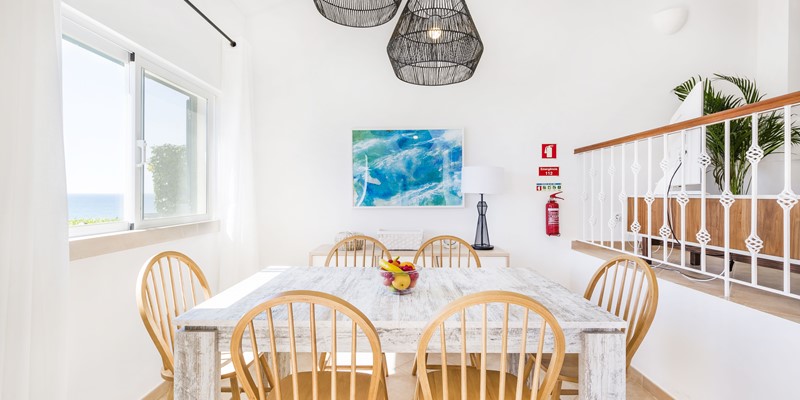 Dining Area In Beach House Vale Do Lobo