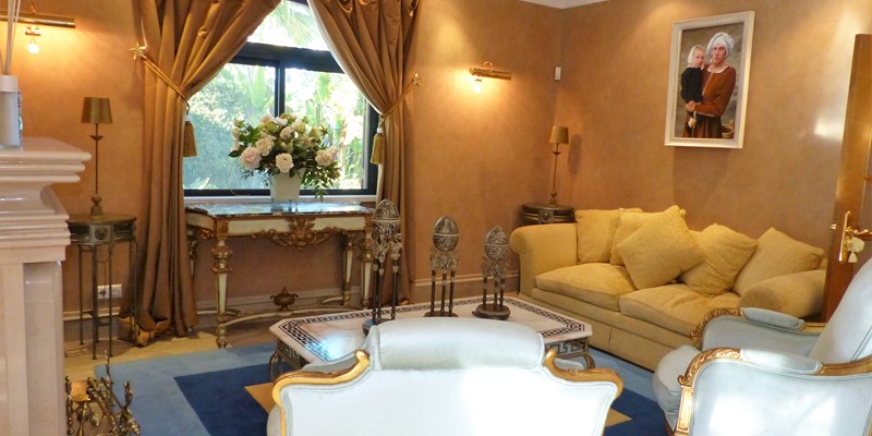 Luxury Living Room Holiday Villa Rental Quinta Do Lago