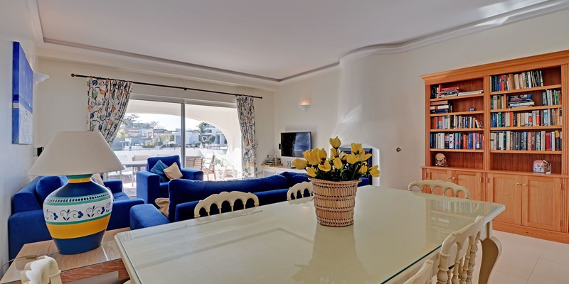 Open Plan Living Room With Terrace And Lovely Views Algarve