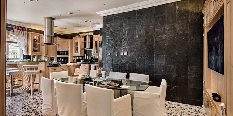 Dining Room In Holiday Villa Portugal