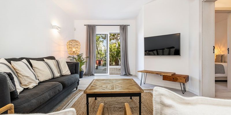 Living Room In Villa To Rent Vale Do Lobo