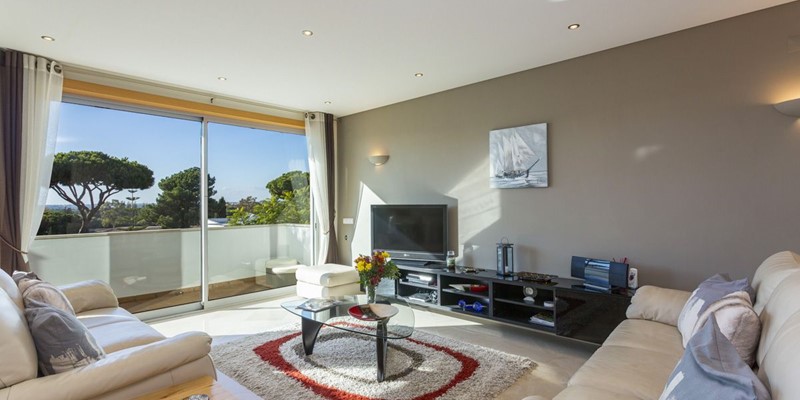 Open Plan Living Area Rental Villa Algarve