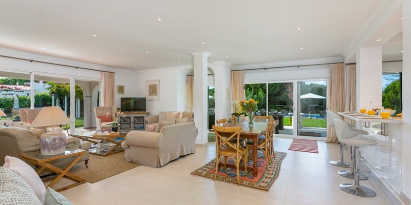 Kitchen Dining Area Rental Villa Algarve