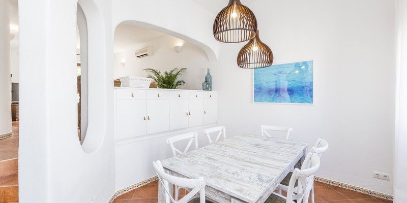 Dining Room In Holiday Villa Portugal