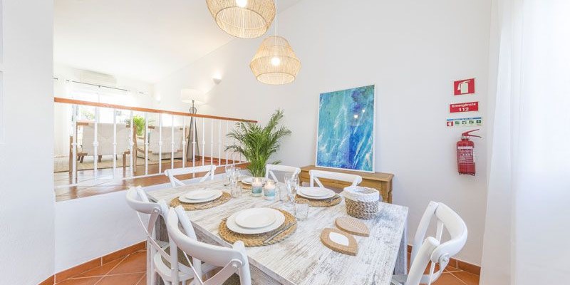 Dining Room Holiday Villa Vale Do Lobo