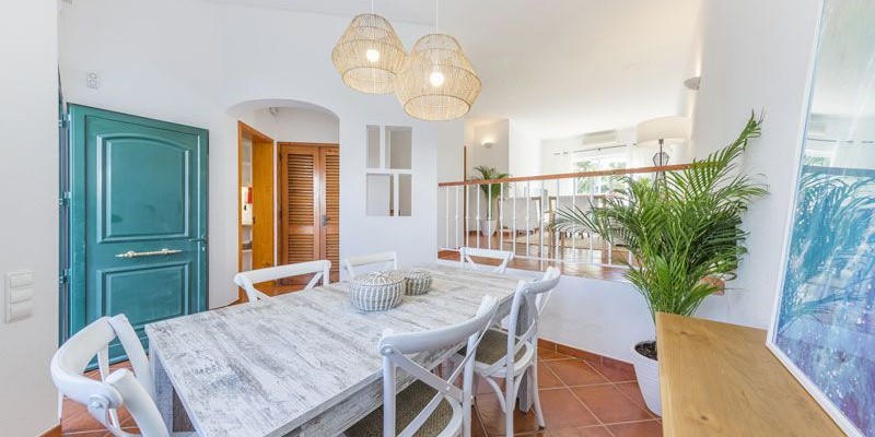Dining Room In Holiday Villa Portugal