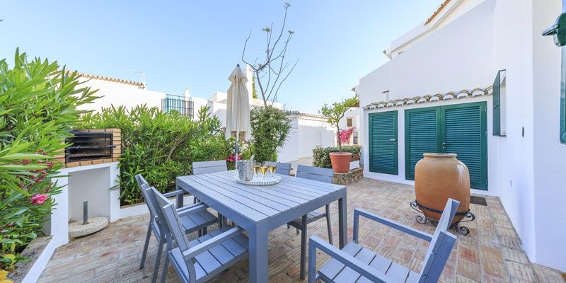 Outside Dining And Barbeque Vacation Villa Rental Vale Do Lobo