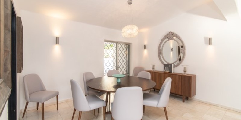 Dining Room In Holiday Villa Portugal