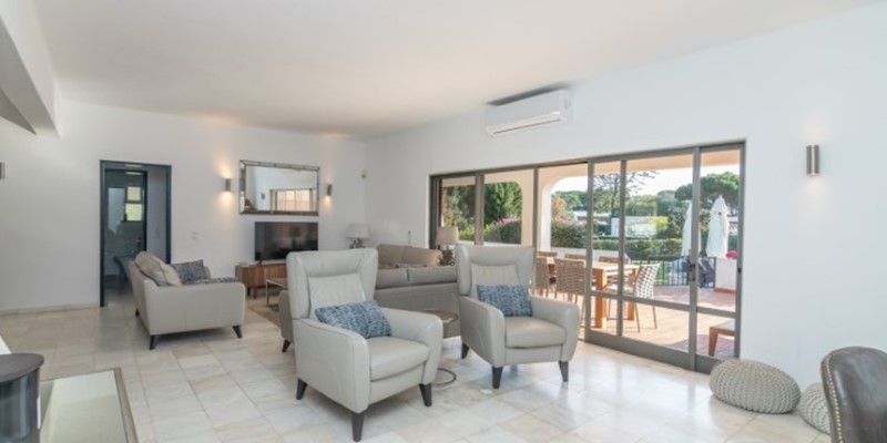 Living Area In Villa To Rent Vale Do Lobo