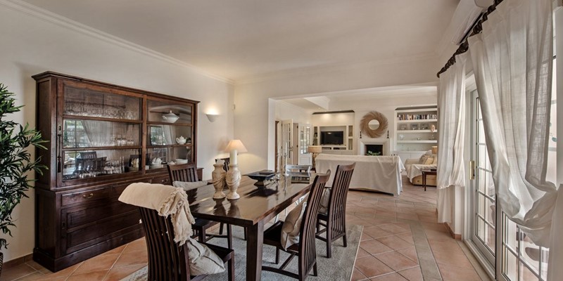 Dining Room Holiday Villa Algarve