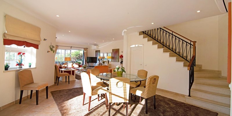 Dining Room In Holiday Villa Portugal