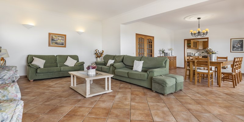 Comfortable Living Room Villa Rental Algarve
