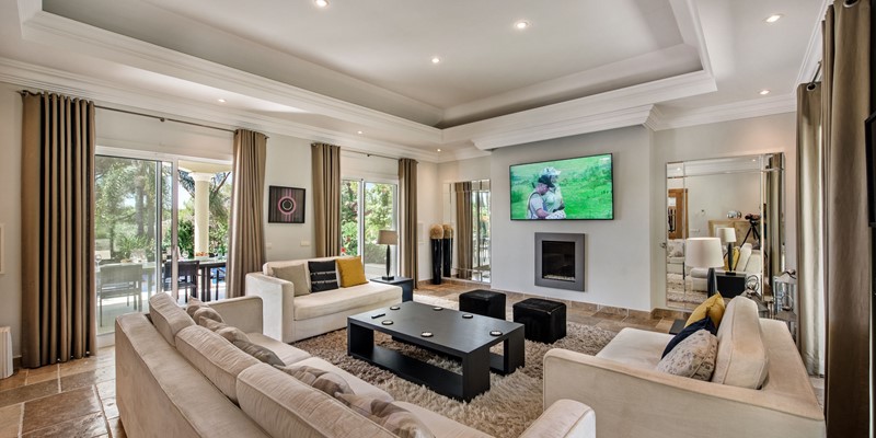 Luxury Living Room Holiday Villa Rental Quinta Verde