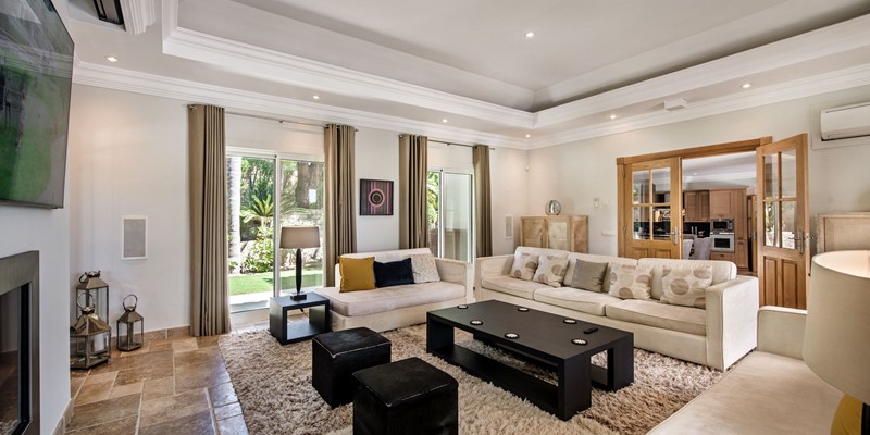 Luxury Living Room Vacation Rental Villa Quinta Do Lago