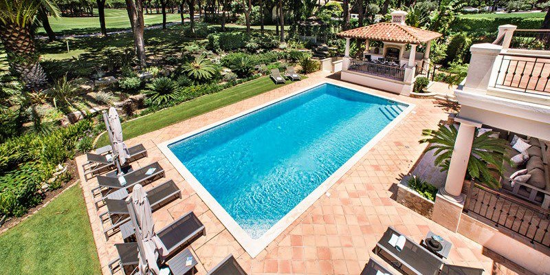 Swimming Pool Vacation Villa Rental Quinta Do Lago