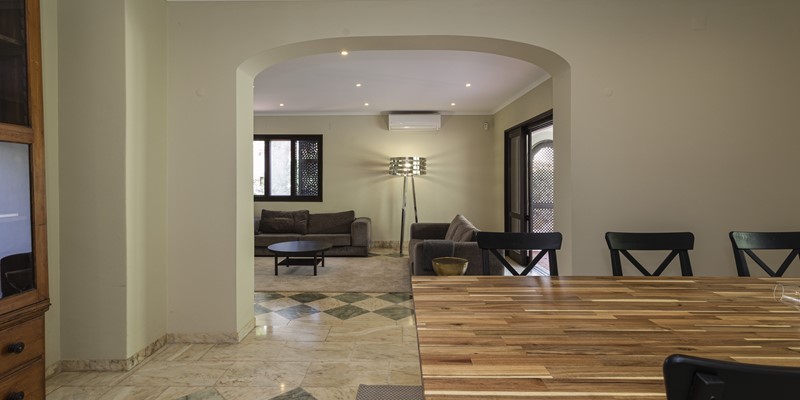 Open Plan Living And Dining Area Holiday Villa Rental