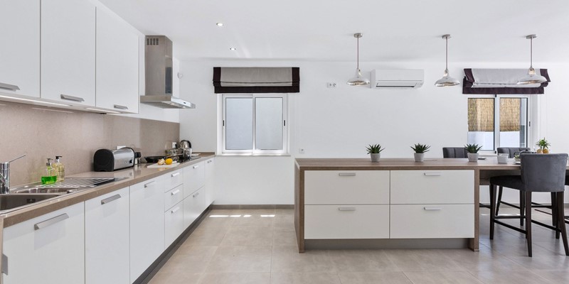 Fully Equipped Kitchen In The Algarve Villa Rentals