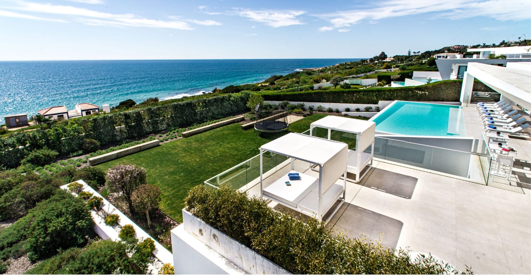 Villas Next To The Beach In The Algarve