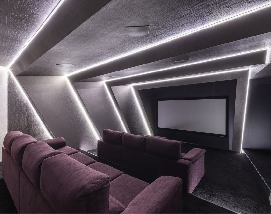 Cinema Room In A Holiday Villa Rental In The Algarve