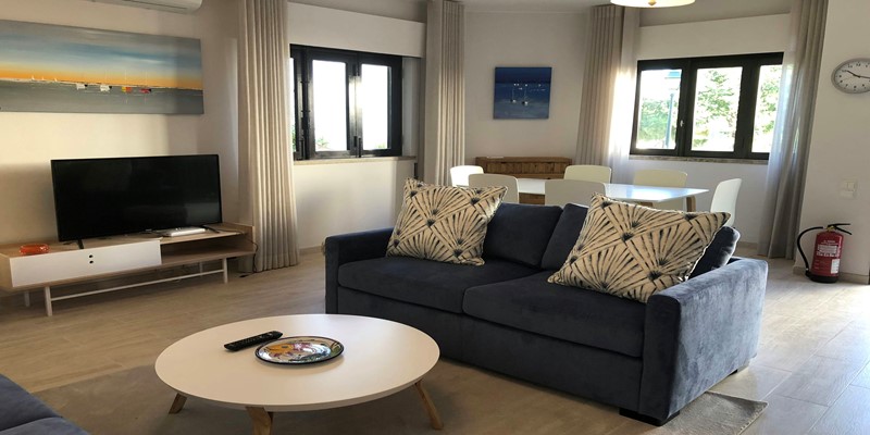 Living And Dining Room Rental Townhouse In Portugal