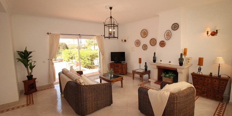 Albufeira Townhouse Rental Living Room