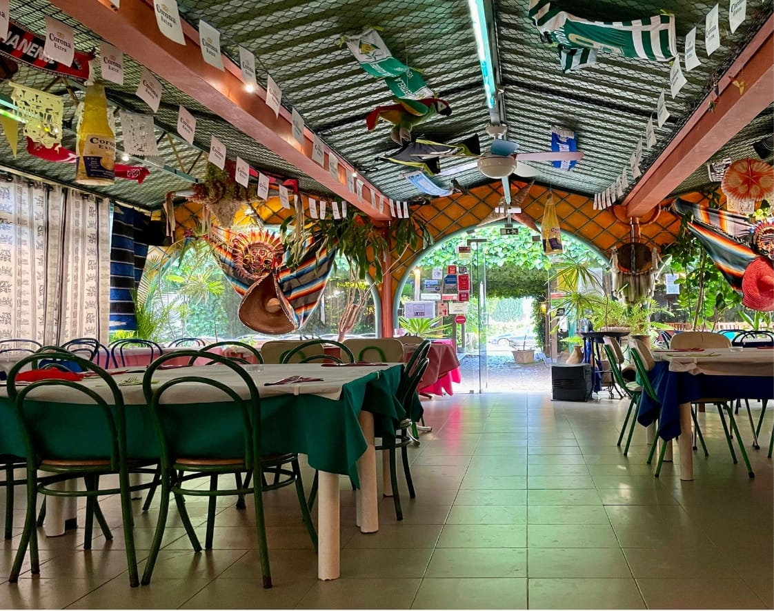 Indoor Seating Mexican Restaurant Vilamoura