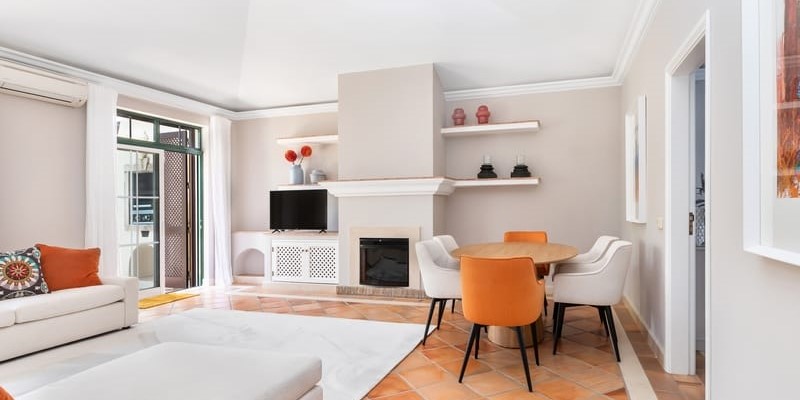 Indoor Dining And Living Area