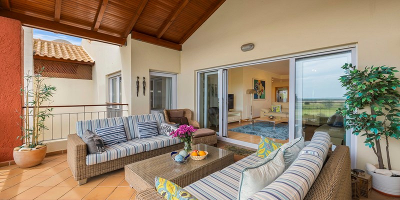 Terrace With Expansive Golf Course Scenery In Vilamoura