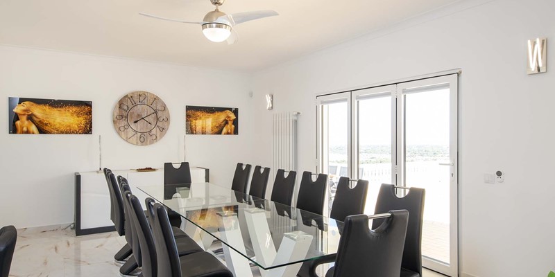 Large Dining Room In Main Villa