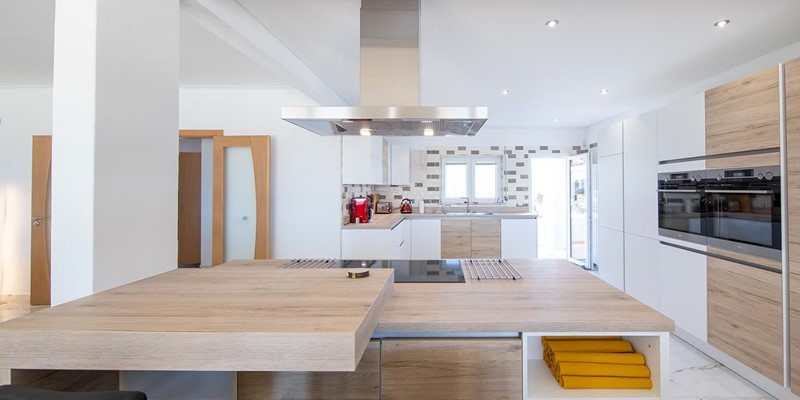 Modern Kitchen In Main Villa